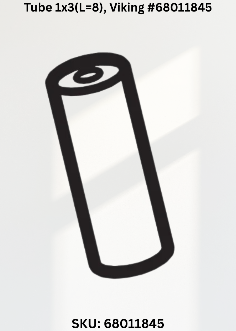 Tube 1x3(L=8) for Viking 68011845