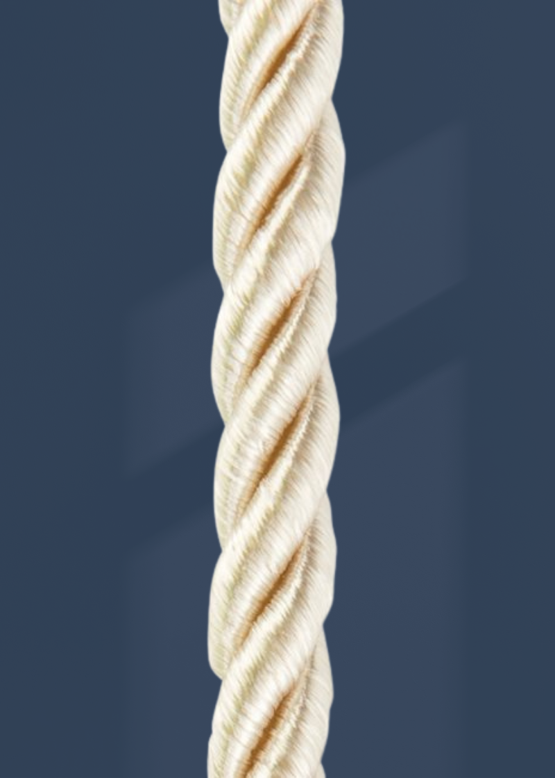 Twisted Cording - 1/4" X 12 Yds. - Oyster