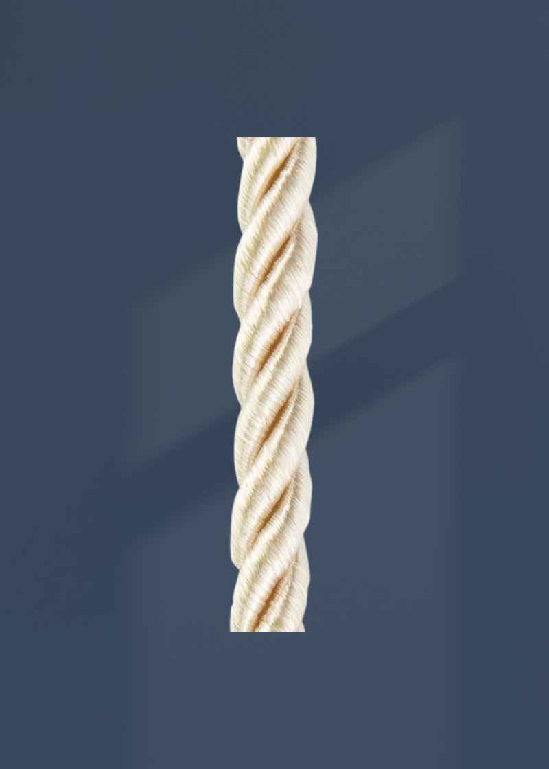 Twisted Cording - 1/4" x 12 yds. - Oyster