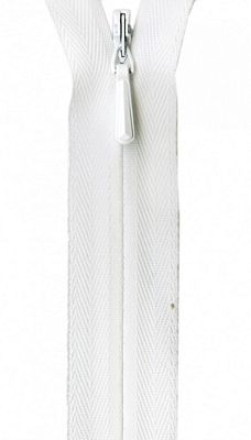 YKK art.314 Unique Invisible Zipper 14" White