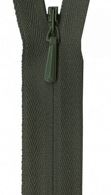 YKK art.314 Unique Invisible Zipper 14" Olive