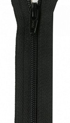 YKK art.318 Unique Invisible Zipper 18" Black