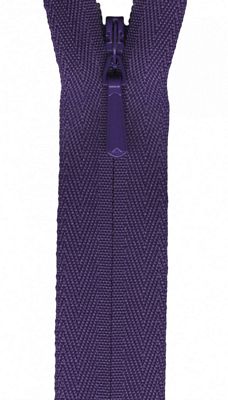 YKK art.322 Unique Invisible Zipper 22" Purple