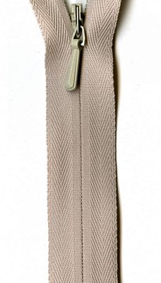 YKK art.322 Unique Invisible Zipper 22" Natural