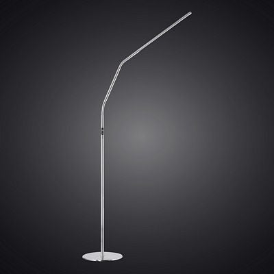 Daylight Slimline 4 Floor - Brushed Steel