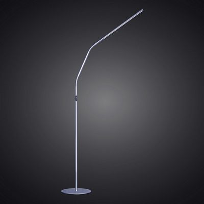 Daylight Slimline 4 Floor - Satin Silver