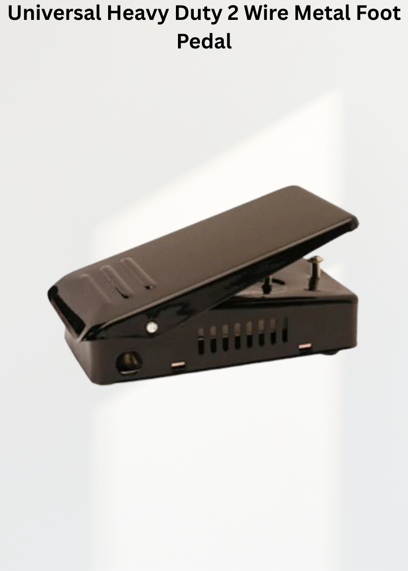 Universal Heavy Duty 2 Wire Metal Foot Pedal