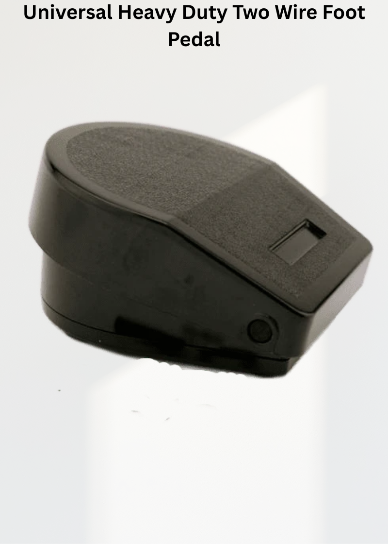 Universal Heavy Duty Two Wire Foot Pedal