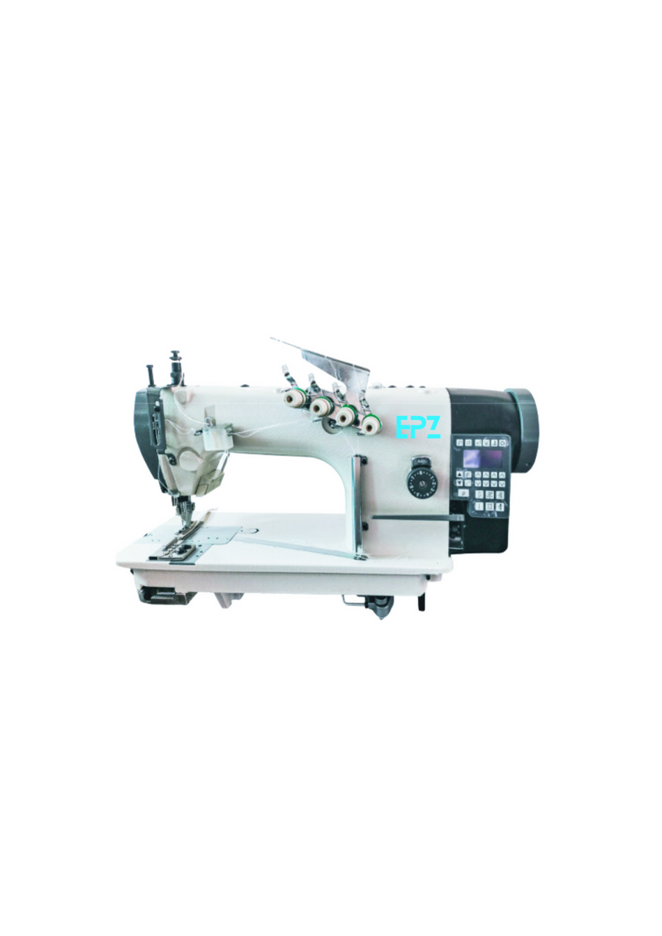 Direct Drive Top and Bottom Feeding Chainstitch Sewing Machine
