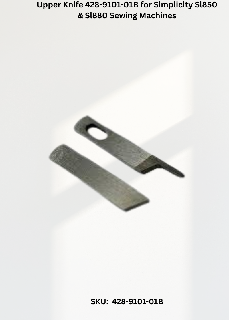 Upper Knife 428-9101-01B — Fits Simplicity BL4-428, BL4-428NS, BL4-714, BL4-728 & more