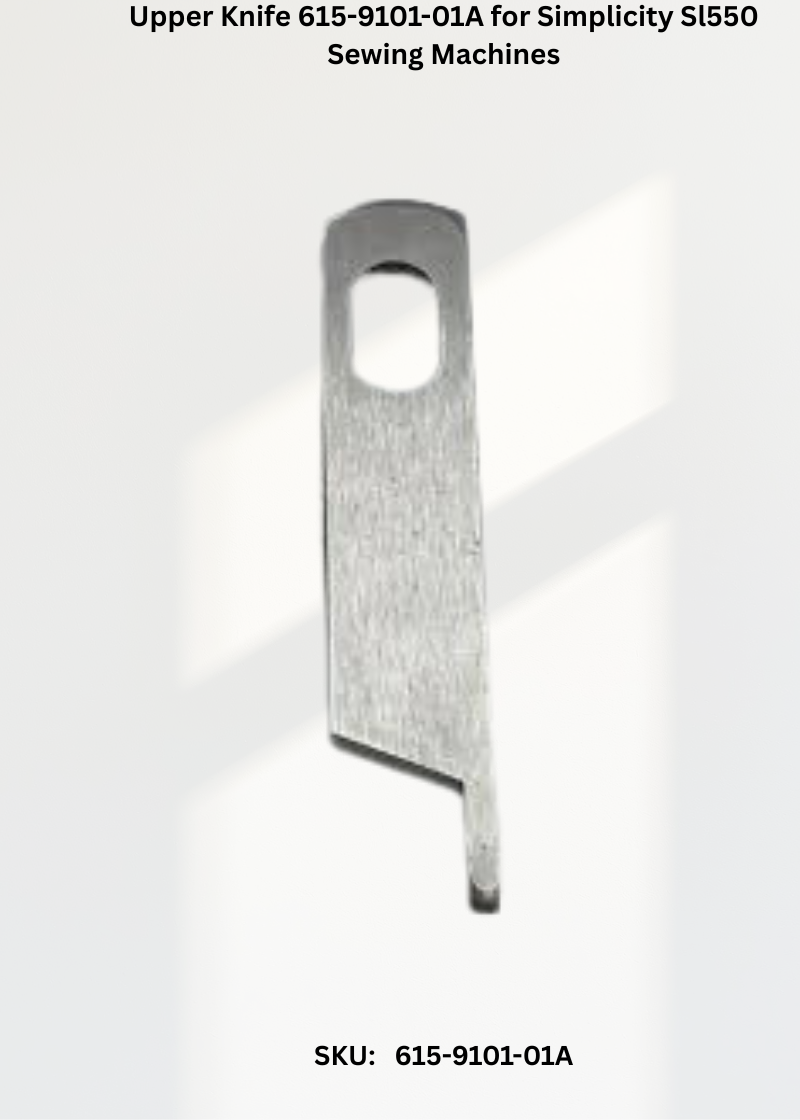 Upper Knife 615-9101-01A — Fits Simplicity BL4-625, SL550