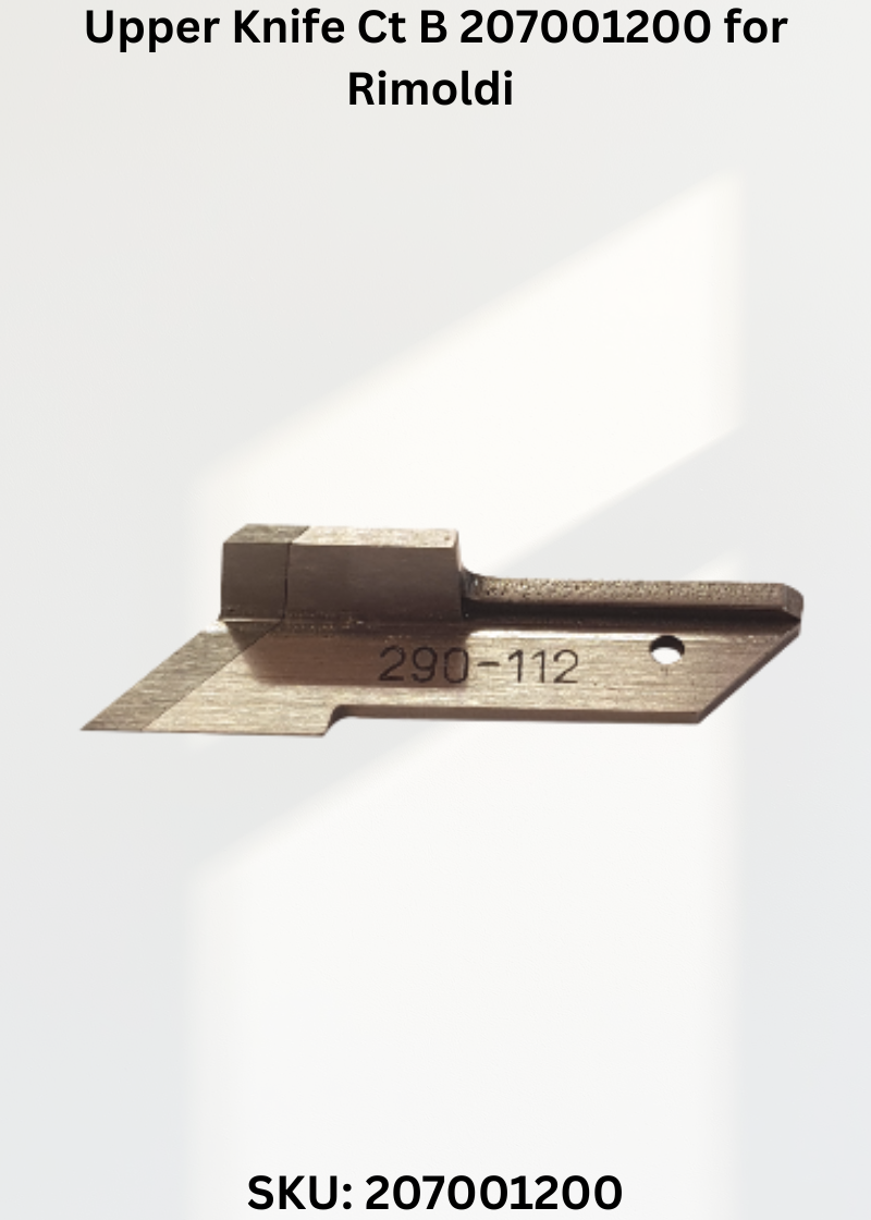 Upper Knife Ct B 207001200 for Rimoldi Industrial Sewing Machines