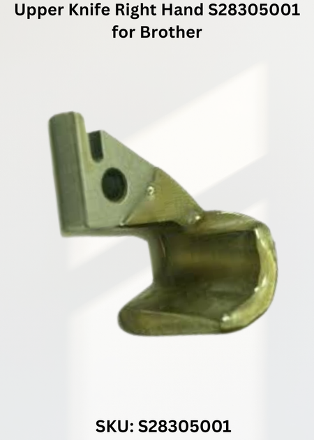 Upper Knife Right Hand S28305001 for Brother Industrial Sewing Machines