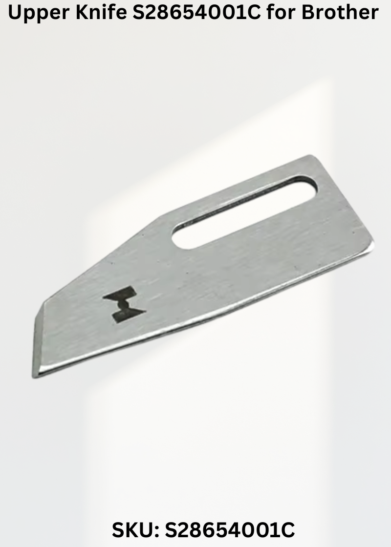 Upper Knife S28654001C for Brother FD3-B256, Brother FD3-B257 and Brother B257 Sewing Machines