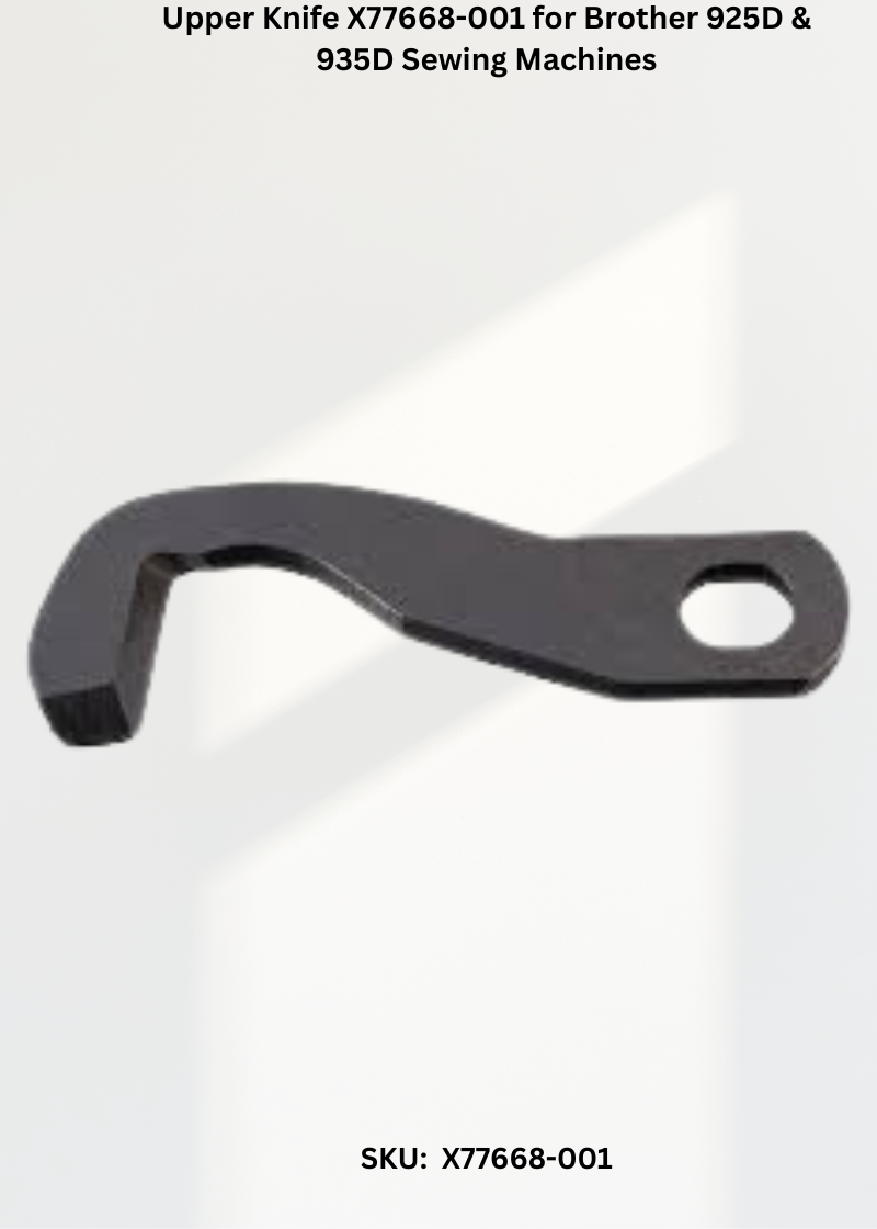 Upper Knife X77668-001 — Fits Brother 925D, 935D