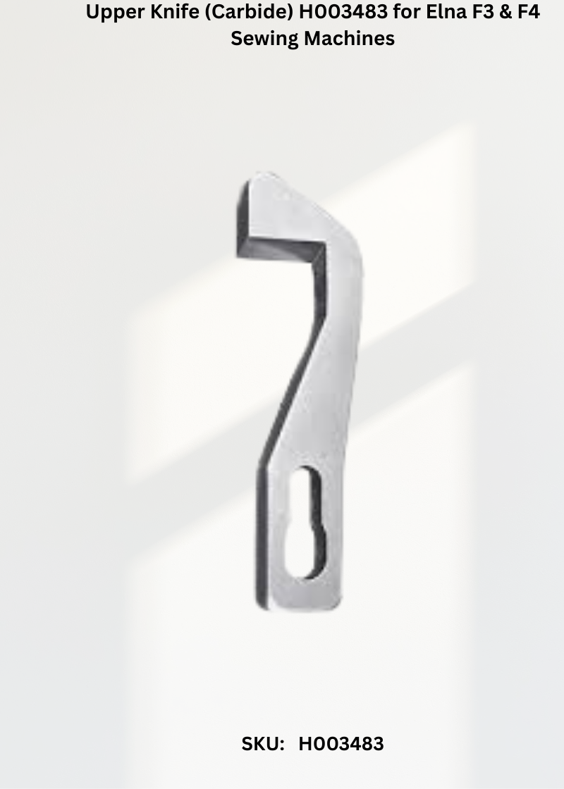 Upper Knife H003483 — Fits Elna F3, F4