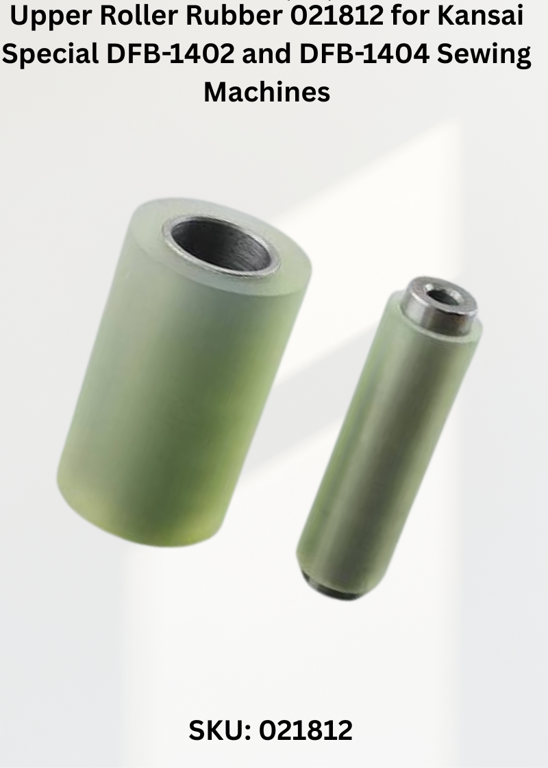 Upper Roller Rubber 021812 for Kansai Special DFB-1402, DFB-1404 and DFB-1406 Sewing Machines