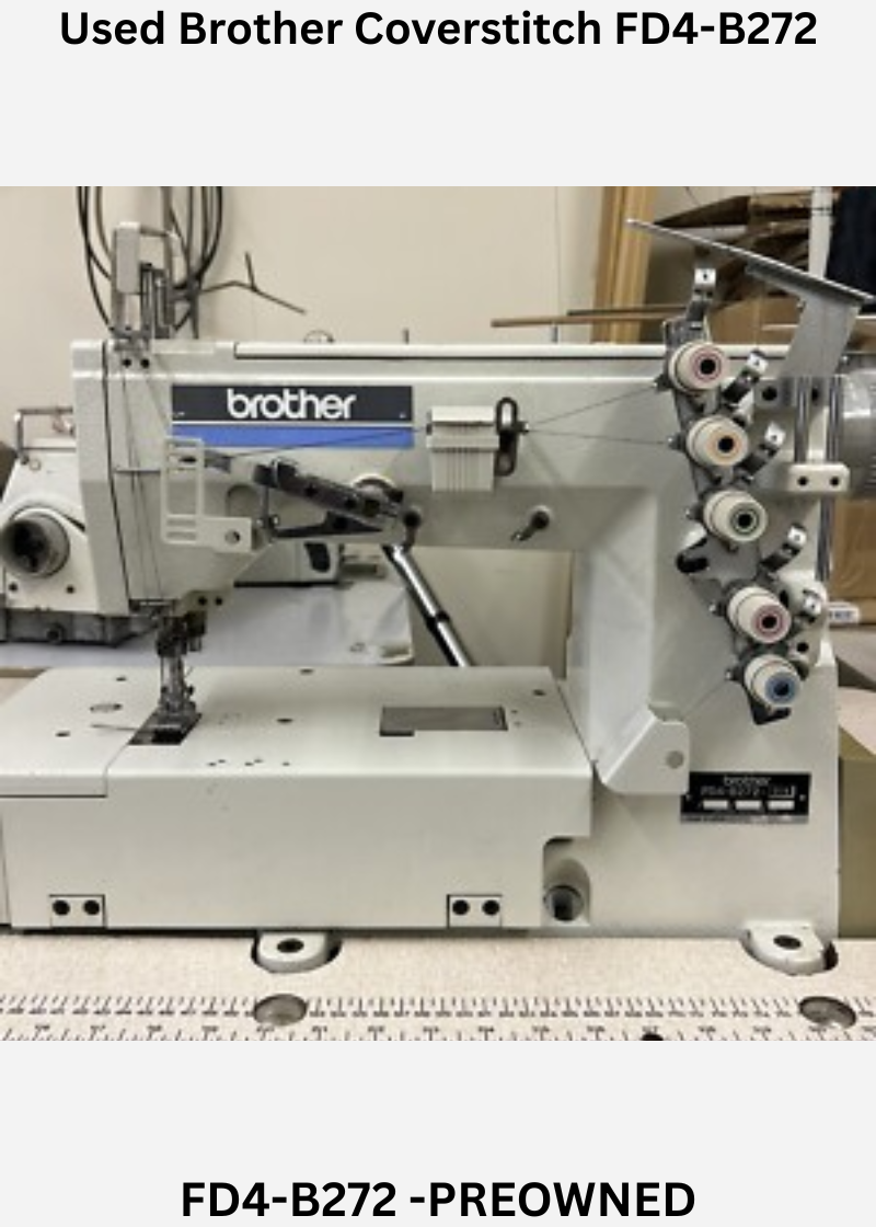 Used Brother Coverstitch FD4-B272
