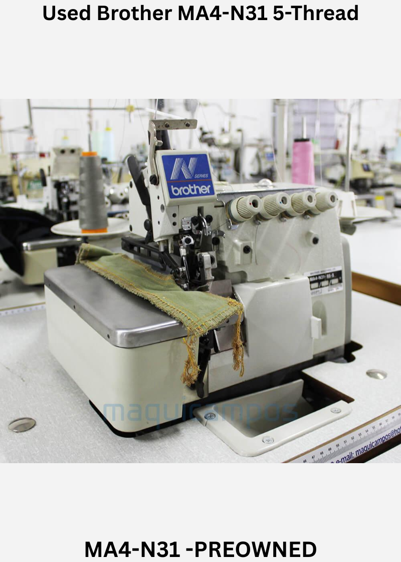 Used Brother MA4-N31 5-Thread
