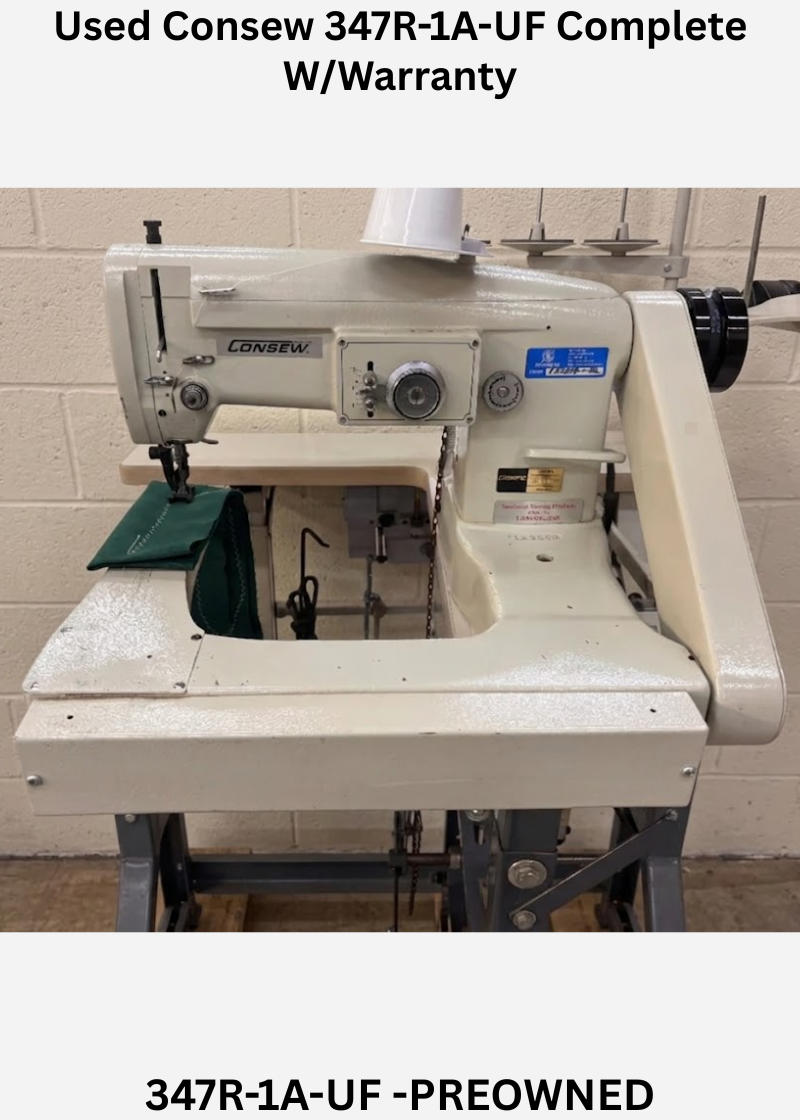Used Consew 347R-1A-UF Complete W/Warranty