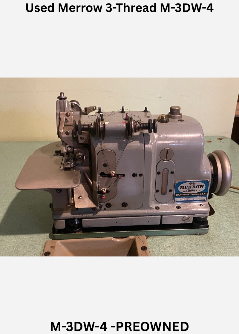 Used Merrow 3-Thread M-3DW-4