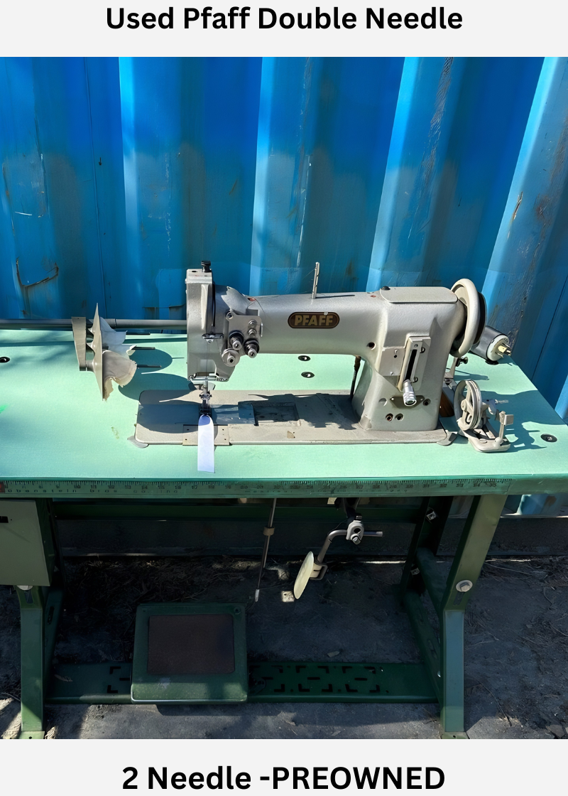Used Pfaff Double Needle