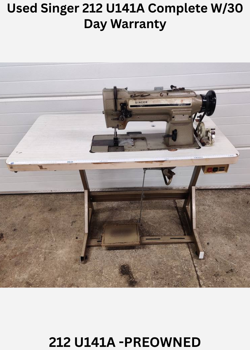 Used Singer 212 U141A Complete W/30 Day Warranty