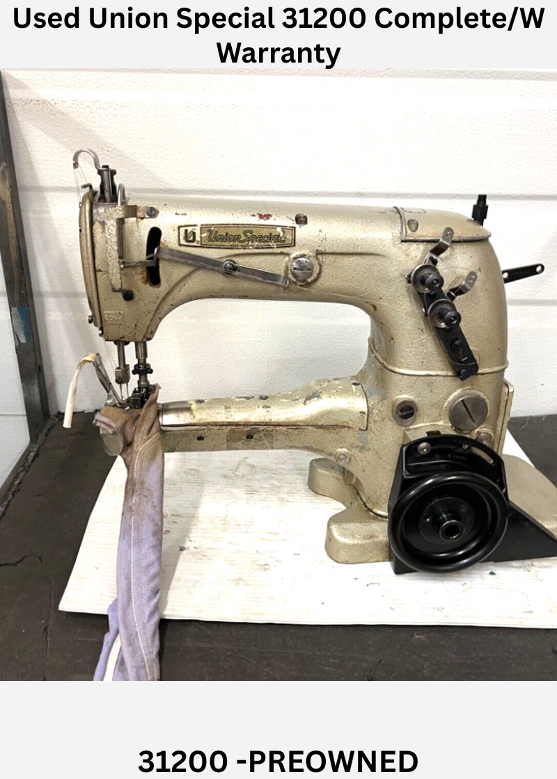 Used Union Special 31200 Complete/W Warranty