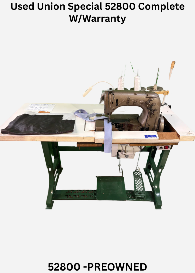 Used Union Special 52800 Complete W/Warranty