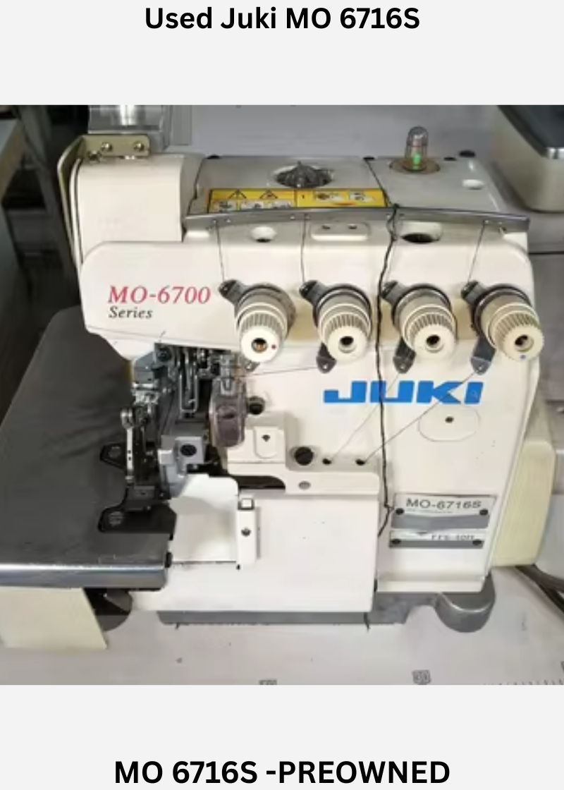 Used Juki MO 6716S