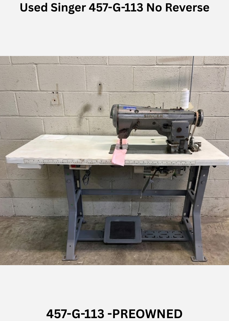 Used Singer 457-G-113 No Reverse