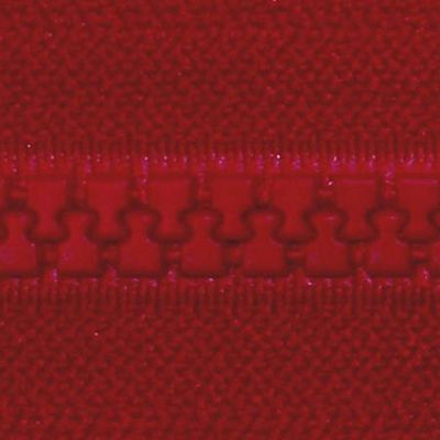 YKK art.1805 Vislon Closed Bottom 5" Red 3/bx