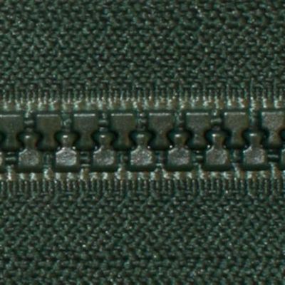 YKK art.1809 Vislon Closed Bottom 9" Dark Green 3/bx