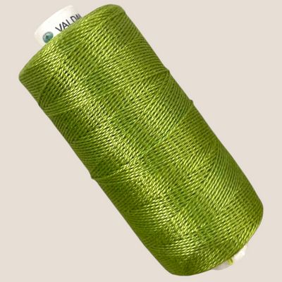 Valdani Perle Cotton - Deep Lime 300m 6ct