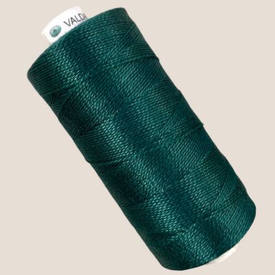 Valdani Perle Cotton - Dark Teal 300m 6ct