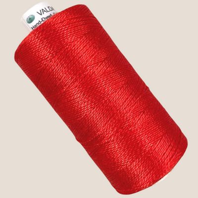 Valdani Perle Cotton - Orange Red 300m 6ct
