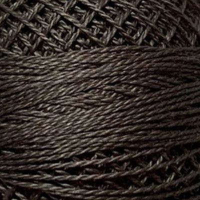 Valdani Perle Cotton - Brown Black Light 300m 6ct