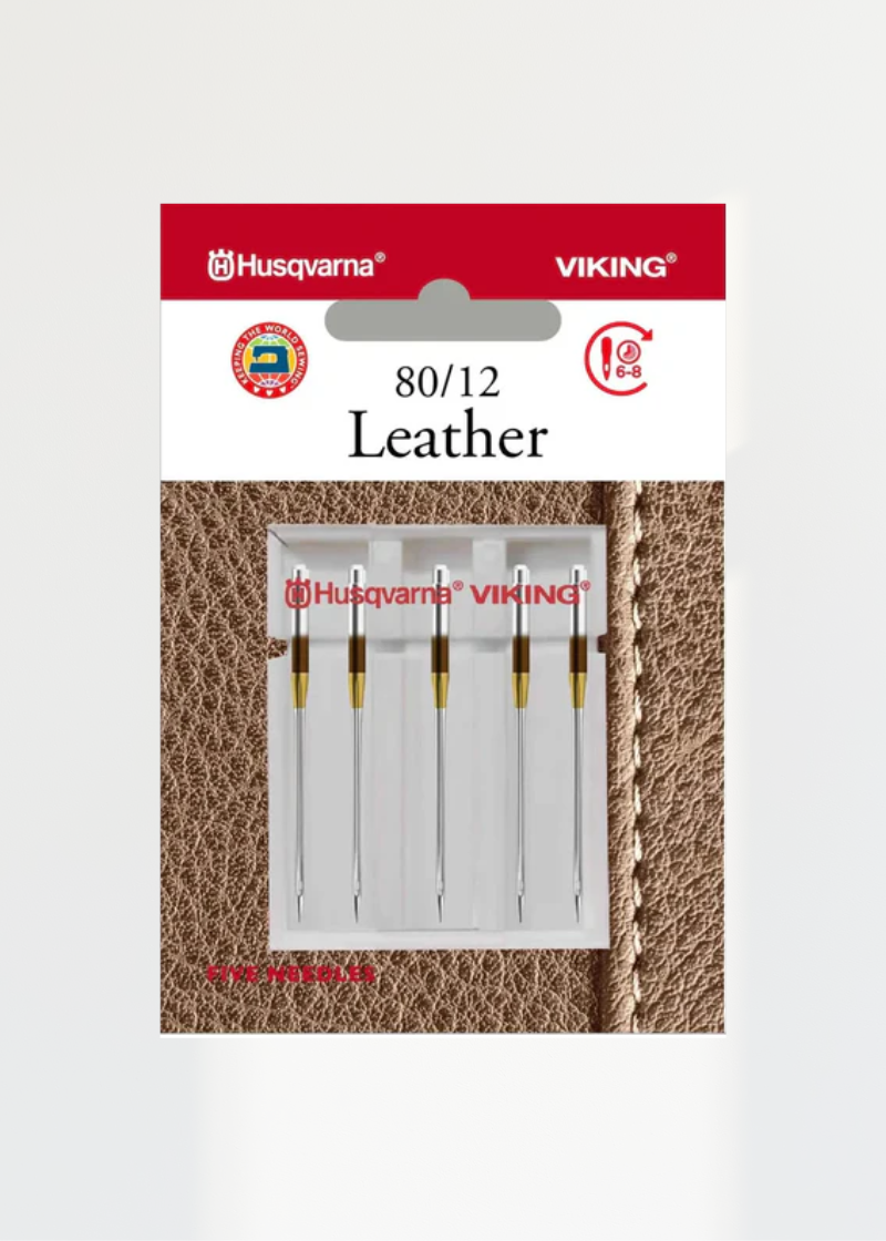 Viking Leather Sewing Machine Needles, 5-Pack 130/705H