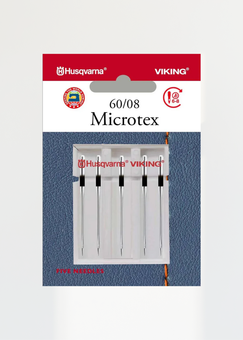 Viking Microtex Sewing Machine Needles, 5-Pack 130/705H
