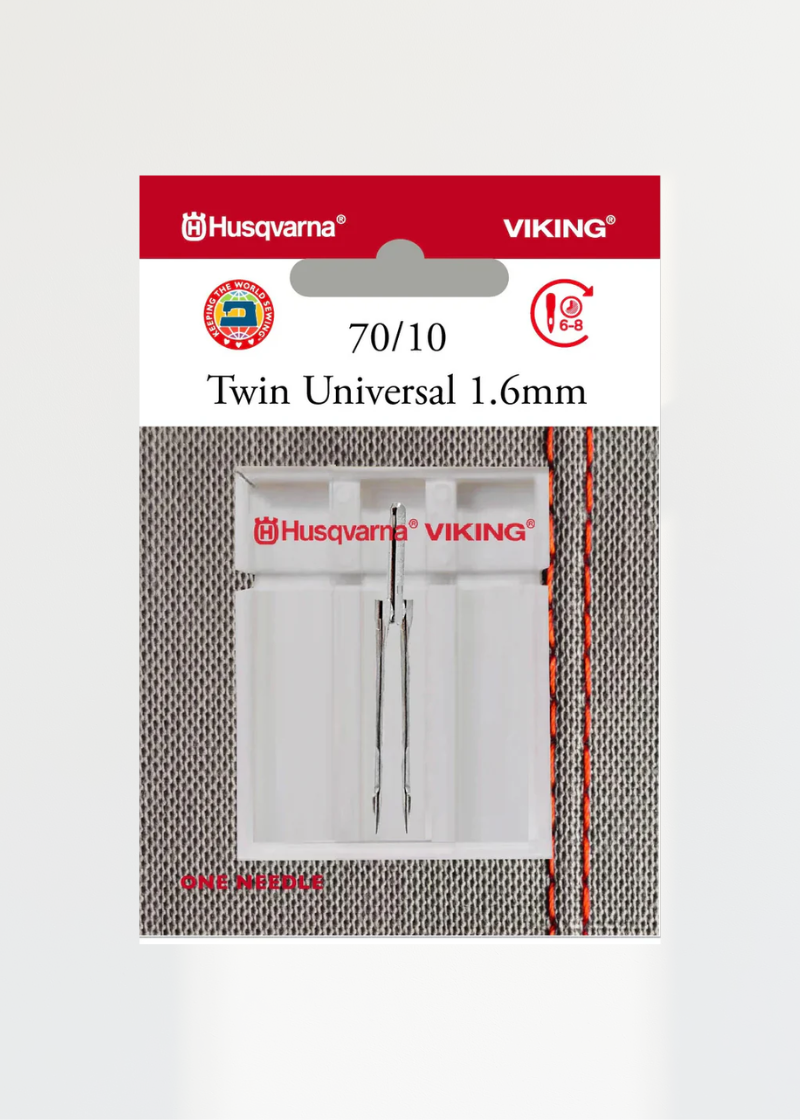 Viking Twin Universal Sewing Machine Needle, 130/705H