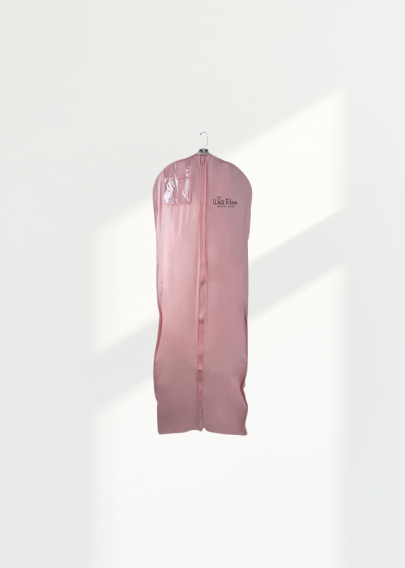 Vinyl Wedding Dress Garment Bag W/ 10" Gusset - 5.5 mil. - 24" x 72" - 12/Pack - White