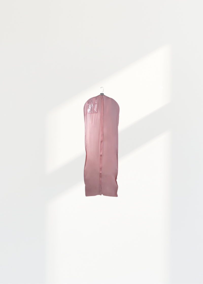 Vinyl Wedding Dress Garment Bag W/ 12" Gusset - 5.5 mil. - 36" x 72" - 12/Pack - Clear
