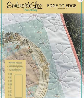 Sew Steady / Westalee Design EmbroideLee Edge to Edge Embroidery Collection 1
