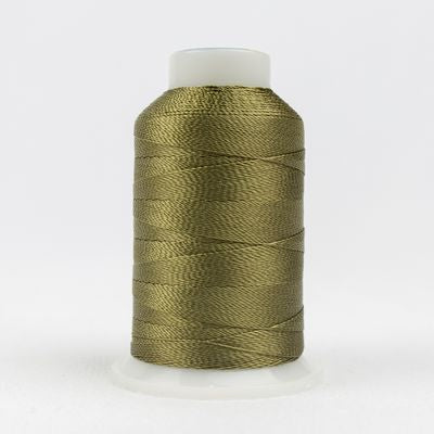 WonderFil Accent Solid-12wt 2ply Rayon 400m,5/bx, Sage Green