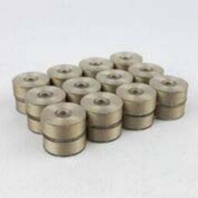 WonderFil DecoBob M Sized Bobbins, Taupe
