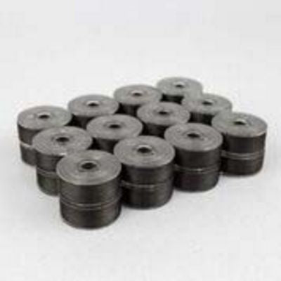 WonderFil DecoBob M Sized Bobbins, Charcoal