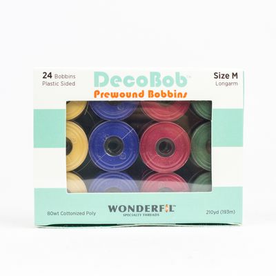 WonderFil DecoBob M Sized Bobbins Astd Christmas