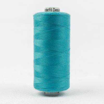 WonderFil Designer, 1000m, Medium Turquoise, 5/box
