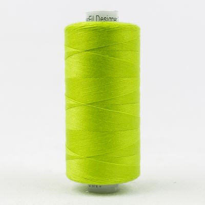 WonderFil Designer, 1000m, Yellow Green, 5/box