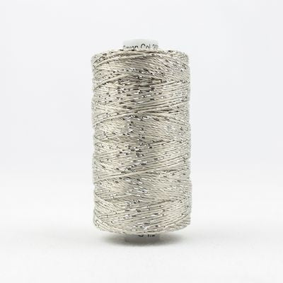 WonderFil Dazzle, 200 yard, 5/box, Silver